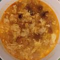 El cooksnap de Jose Antonio cuando hizo Sopas de ajo.