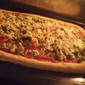 fay Chege's cooksnap of when they made Vegetable and meat pizza.