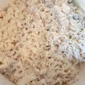 El cooksnap de Brittany Lizet Mejia cuando hizo Pasta a la crema con orégano y 3 quesos.