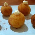 El cooksnap de Isabel cuando hizo Croquetas de papa.