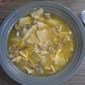 El cooksnap de Carla Maldonado cuando hizo Pancutras con carne molida.