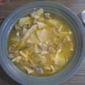 El cooksnap de Carla Maldonado cuando hizo Pancutras con carne molida.