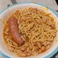 El cooksnap de Carolina Rodríguez cuando hizo Porotos con riendas (receta de mamá) 🍲.