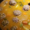 El cooksnap de Cecy Avila cuando hizo Albóndigas en caldillo.