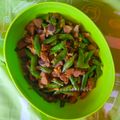 Cooksnap dari Devy Fitria Wardani untuk resep Buncis rempelo ati saus tiram