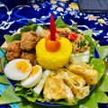 Cooksnap dari SunnySan untuk resep Nasi Tumpeng Ulang Tahun (Ricecooker)