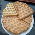 El cooksnap de Cin Flores cuando hizo Waffles.
