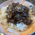 Gavin Morrice's cooksnap of when they made Beef Stifado with pickling onions - Στιφάδο στο φούρνο.