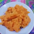 Midhat Jalil's cooksnap of when they made Suji halwa/semolina.