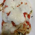 El cooksnap de Romina cuando hizo Canelones de acelga con salsa de champiñones.