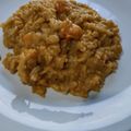 El cooksnap de Malu Rodriguez cuando hizo Risotto de calabaza.