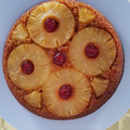 El cooksnap de Manuel González Lombardía cuando hizo Tarta invertida de piña.