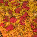 El cooksnap de Marieta cuando hizo Paella de pollo con pimientos.