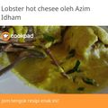 Cooksnap Azim Idham semasa beliau membuat Lobster hot chesee.