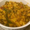 Kiran Shoaib's cooksnap of when they made Aloo Methi.