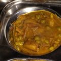  Chef Richa pathak. का कुकस्नैप जब उन्होंने मटर आलू टमाटर की सब्जी बनाया था।