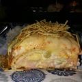 El cooksnap de Lucia Fagundez cuando hizo Lasagna de Carne y Jamón y Queso.