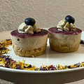 El cooksnap de Julian Paez cuando hizo Coffecake de queso mascarpone con café y compota de arándano.