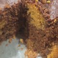 El cooksnap de Natalia Monserrate Castillo cuando hizo Bizcocho naranja y chocolate.