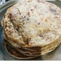 Ruchi Tomar's cooksnap of when they made Puran poli.