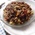 El cooksnap de Eduardo cuando hizo Guiso de lentejas.