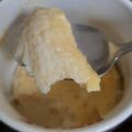 El cooksnap de Abril cuando hizo Flan en taza🍮 (microondas).
