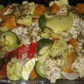 El cooksnap de Krystyna Edwards cuando hizo Pollo y verduras al horno tipo vapor.