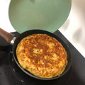El cooksnap de Julián cuando hizo Tortilla de patatas gorda y fácil.