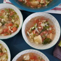 El cooksnap de M.E.T.R. (MªElena) cuando hizo Sopa fría o gazpacho campestre.