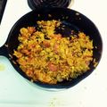 criddelle.ec's cooksnap of when they made Sausage n Shrimp fried rice.