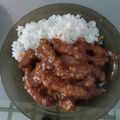 El cooksnap de Agar Nut cuando hizo Lomo de cerdo en salsa agridulce.