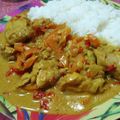 El cooksnap de Balbijesusmaria cuando hizo Pollo al curry (con Casancrem).