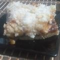 El cooksnap de Juana Koczy cuando hizo Crumble de Manzana.