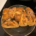Mei Sze Chou 的 OREO餅乾鳳梨蘋果醬吐司(麵包機) cooksnap