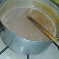 El cooksnap de Laura cuando hizo Dulce de leche casero.