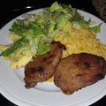 El cooksnap de ROXANNA PIMENTEL cuando hizo Chuletas de Cerdo a la Cerveza.