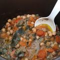 El cooksnap de Carmeta cuando hizo Garbanzos salteados con verduras.