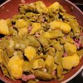 El cooksnap de Patricia A cuando hizo Judías verdes rehogadas con jamón.