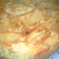 El cooksnap de celeste gonzalez cuando hizo Tarta invertida de manzanas con caramelo.