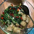 Cooksnap dari alfioricha untuk resep Tumis Kangkung Bakso
