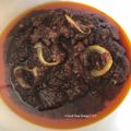 Cooksnap Dapur Yusfarisyia semasa beliau membuat Sambal Tumis Budu.