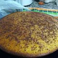 El cooksnap de Laura Nigra Uez cuando hizo Torta de mandarina Sin TACC y con chocolate 😋.