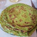 El cooksnap de Zaaape Erco cuando hizo Panqueques de espinaca.