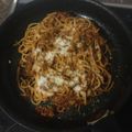 El cooksnap de McRover cuando hizo Espaguetis a la boloñesa (Monsieur Cuisine Connect).