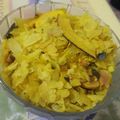 Asha Sharma's cooksnap of when they made Poha chiwda.