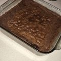 El cooksnap de Alma Taliercio Graziano cuando hizo Brownie Sin Tacc.