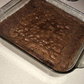 El cooksnap de Alma Taliercio Graziano cuando hizo Brownie Sin Tacc.