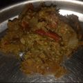 Laxmi Kailash's cooksnap of when they made எக் பூர்ஜி.