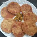 Sneha Arya का कुकस्नैप जब उन्होंने बेड़मी पूरी (Bedmi Puri recipe in hindi) बनाया था।