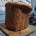 El cooksnap de Magui cuando hizo Pan de Viena integral en panificadora.